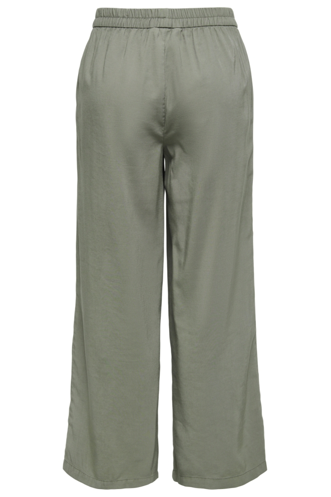 Only groene dames broek | Achteraanzicht