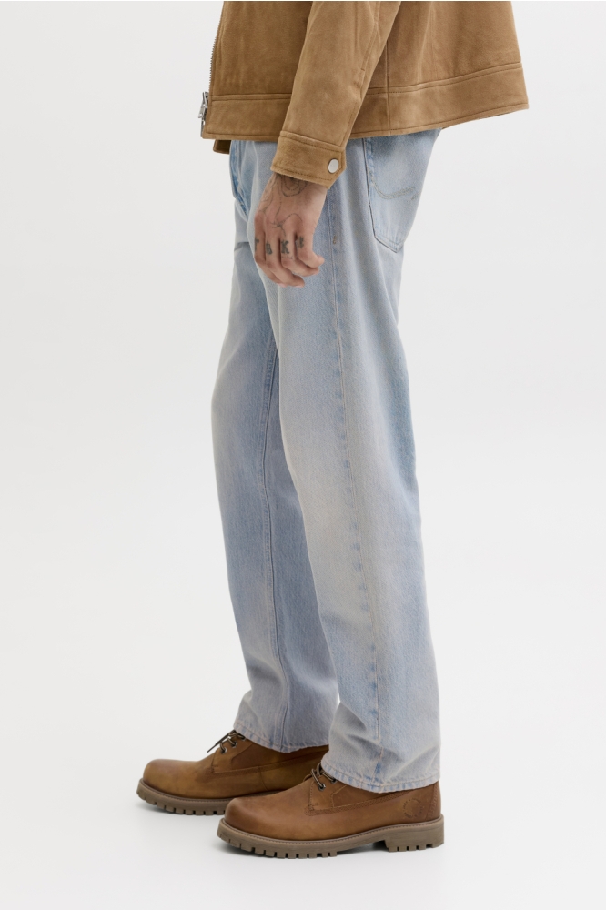 Jack & Jones blauwe heren jeans | Model zijaanzicht