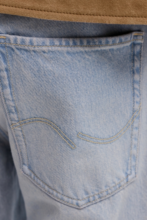 Jack & Jones blauwe heren jeans | Close up