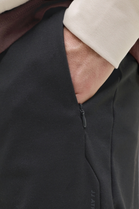 Jack & Jones zwarte heren broek | Close up