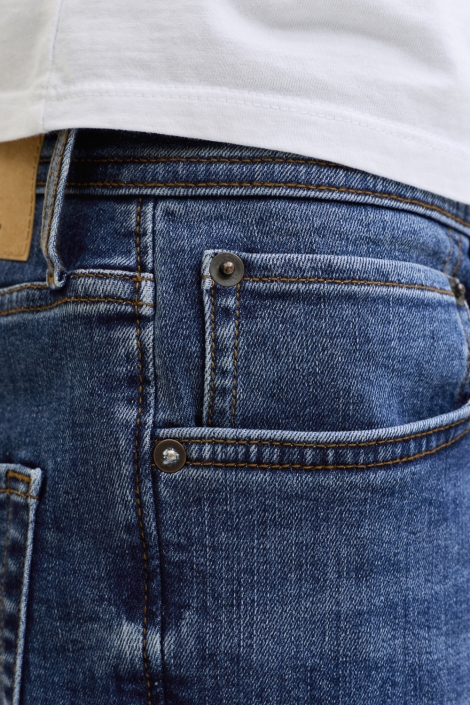Jack & Jones blauwe heren jeans | Close up
