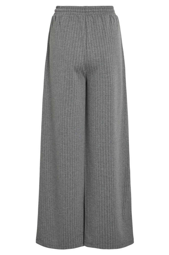 Vila grijze dames broek | Achteraanzicht