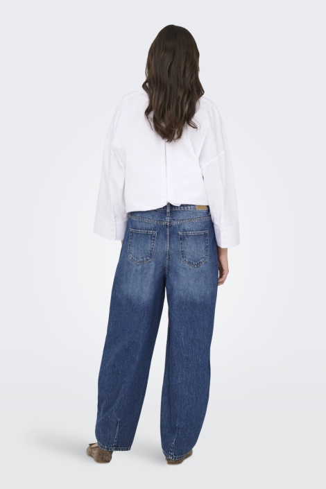 Jacqueline de Yong blauwe dames jeans | Model