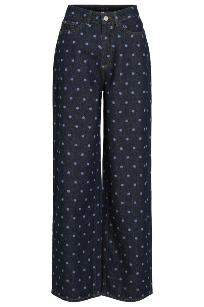 Vila blauwe dames jeans | Vooraanzicht