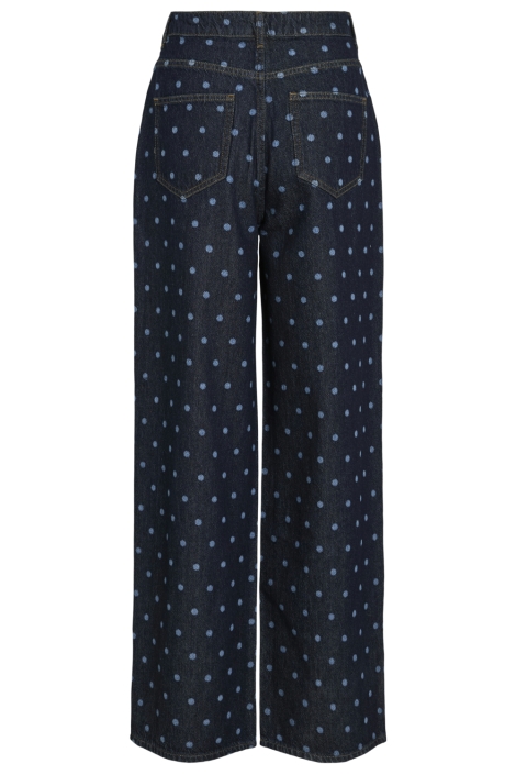 Vila blauwe dames jeans | Achteraanzicht