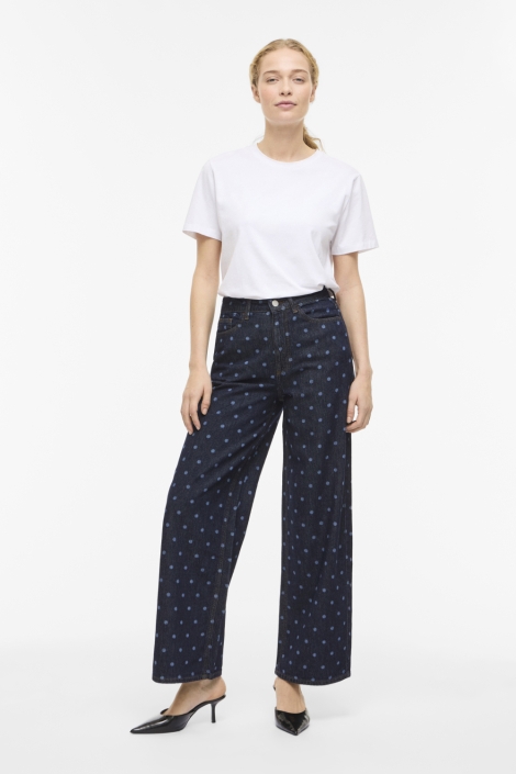 Vila blauwe dames jeans | Model