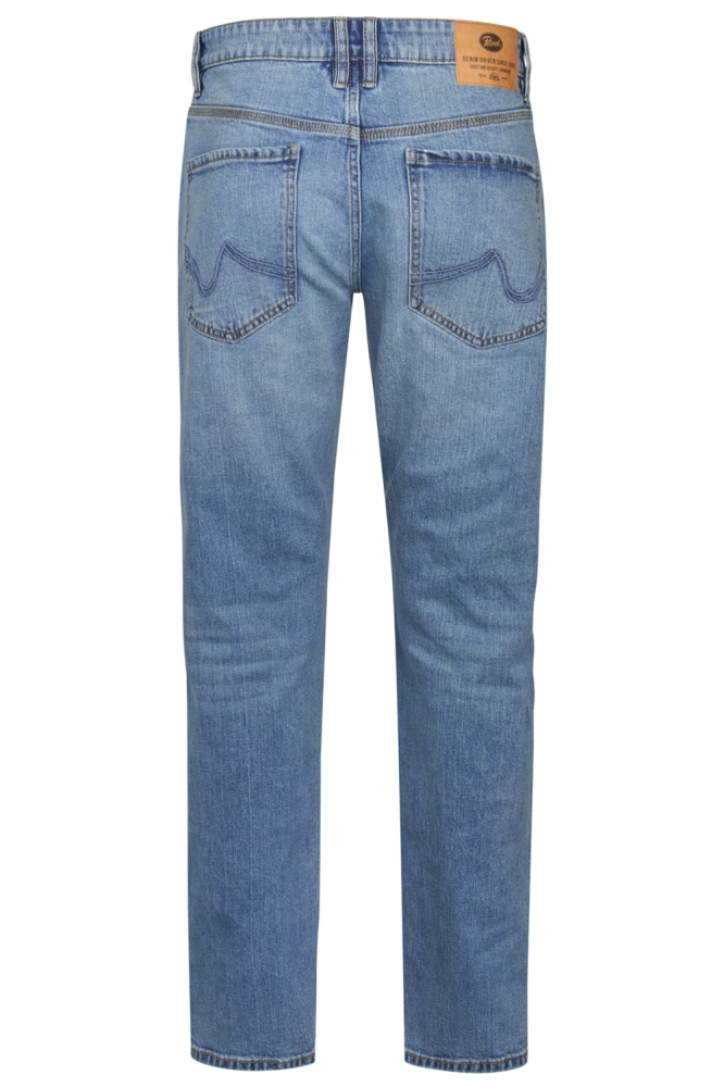 Petrol Industries blauwe heren jeans | Achteraanzicht