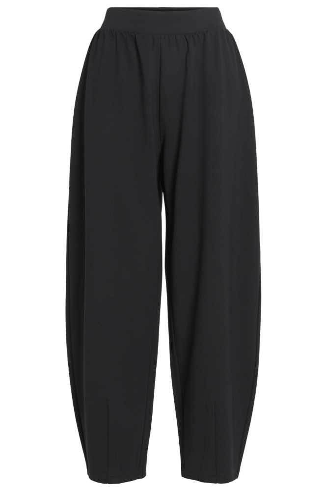 Vila zwarte dames broek | Vooraanzicht