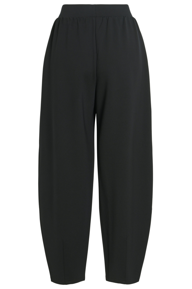 Vila zwarte dames broek | Achteraanzicht