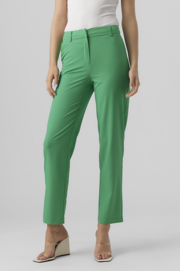 Vero Moda Broek VMZELDA HW STRAIGHT PANT BOO 10261257 BOSPHORUS