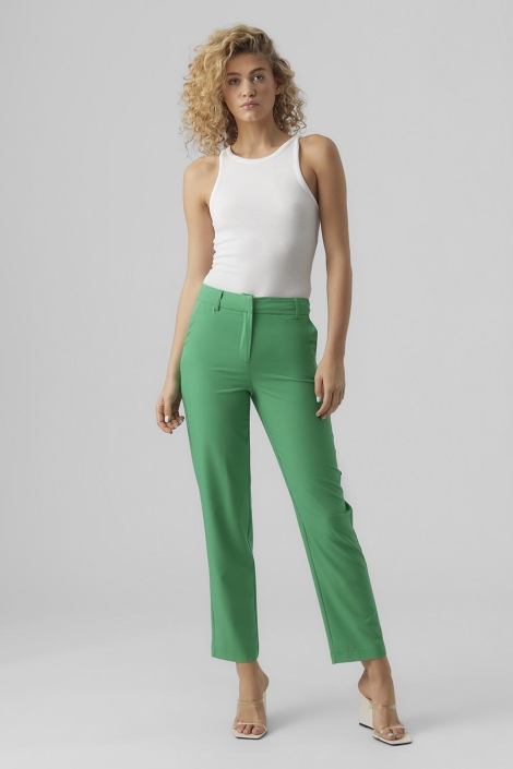 Vero Moda groene dames broek | Model