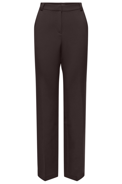 Only bruine dames broek | Vooraanzicht