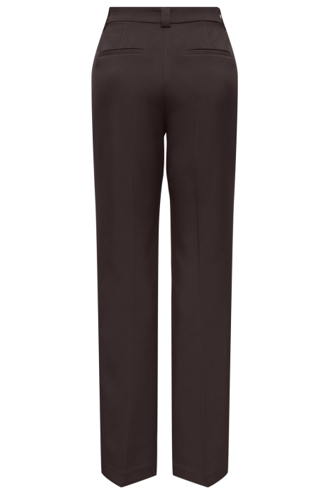 Only bruine dames broek | Achteraanzicht