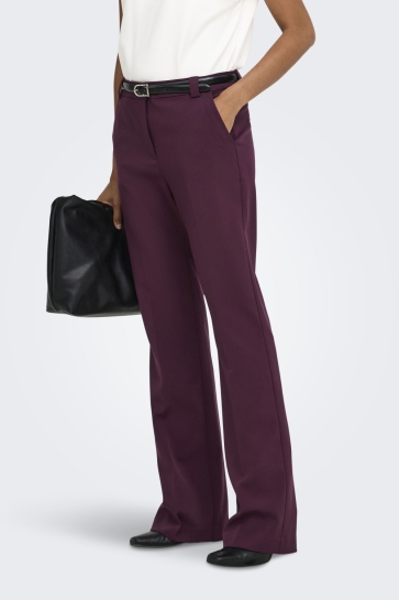 Only onlastrid hw flared pant cc tlr Bordeaux