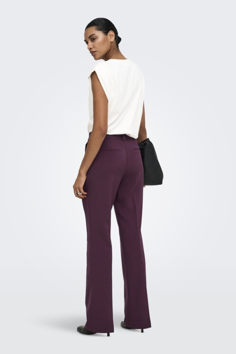 Only bordeaux dames broek | Model