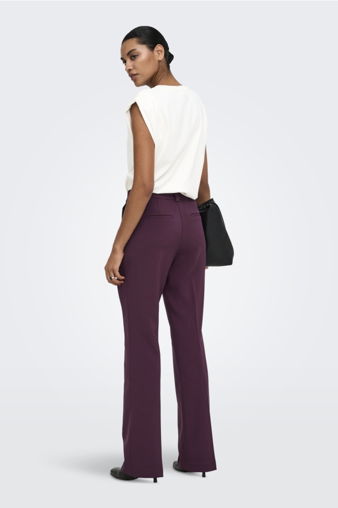 Only bordeaux dames broek | Model