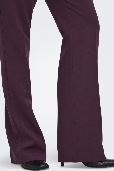 Only bordeaux dames broek | Close up