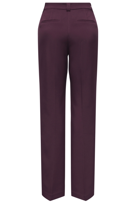 Only bordeaux dames broek | Achteraanzicht