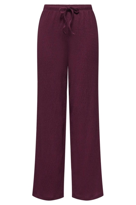 Only bordeaux dames broek | Vooraanzicht