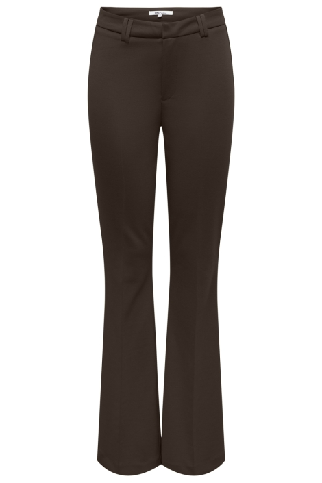 Only bruine dames broek | Vooraanzicht
