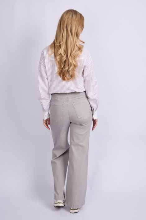 C&S The Label grijze dames jeans | Model