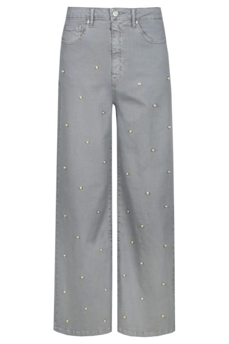 C&S The Label grijze dames jeans | Vooraanzicht