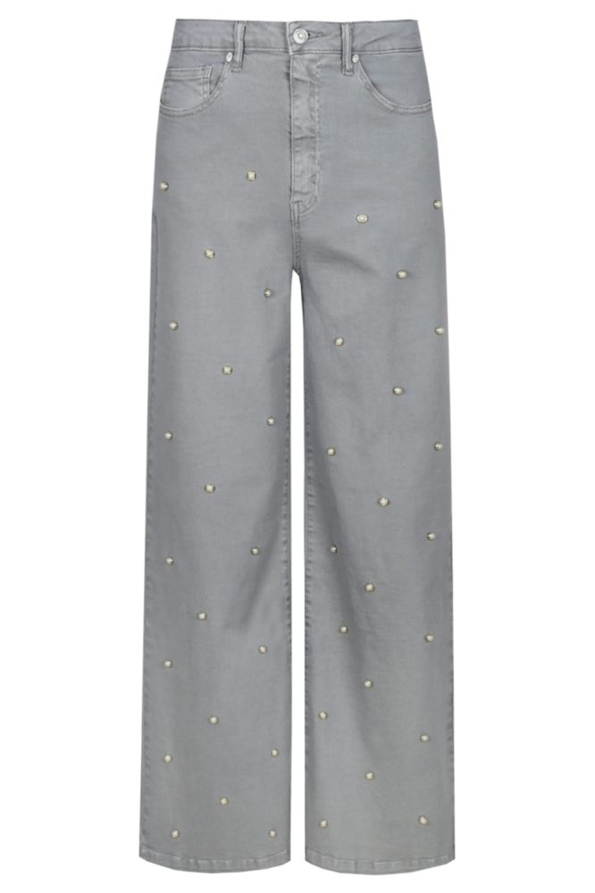 C&S The Label grijze dames jeans | Vooraanzicht