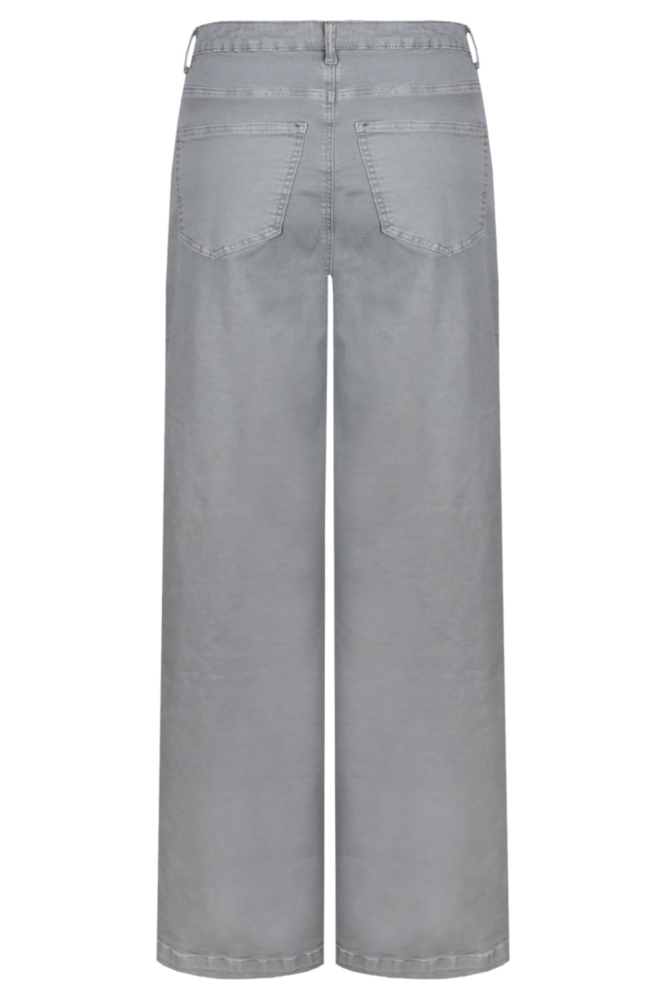 C&S The Label grijze dames jeans | Achteraanzicht