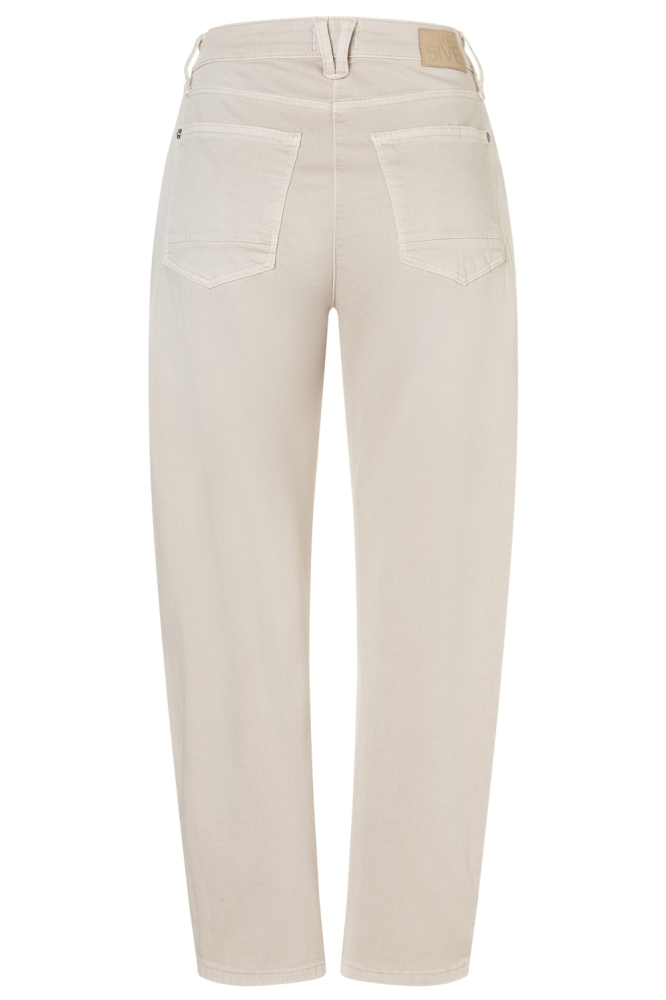 Mac beige dames broek | Achteraanzicht