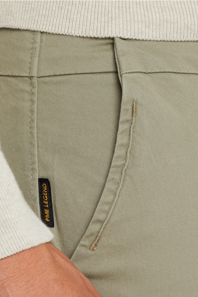 PME legend groene heren broek | Close up