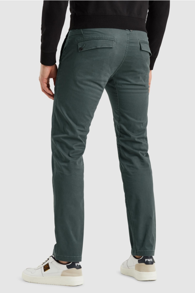 PME legend groene heren broek | Model achteraanzicht
