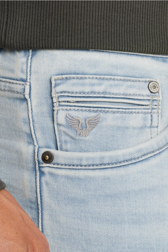 PME legend blauwe heren jeans | Close up