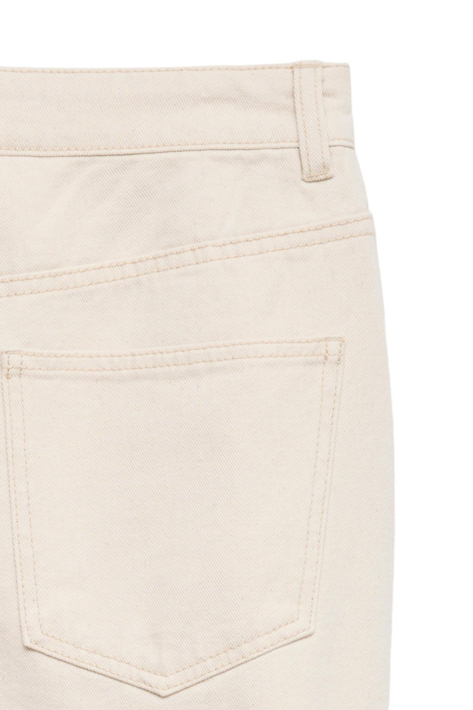 Vero Moda ecru dames jeans | Close up