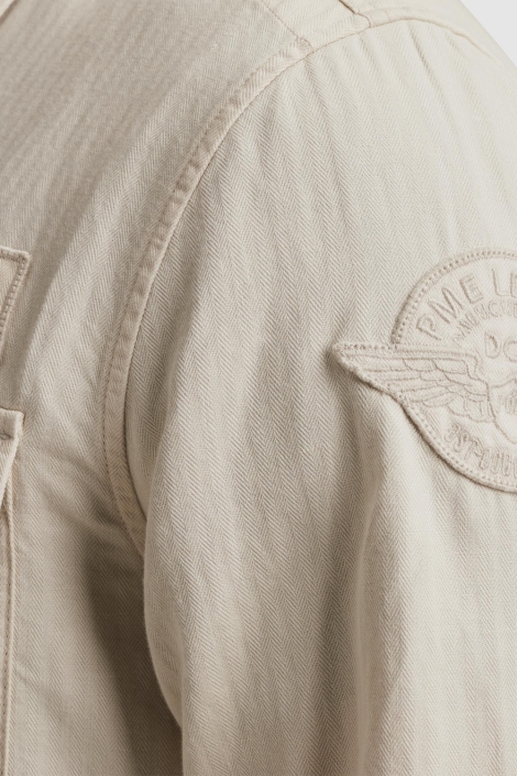 PME legend beige heren overhemd | Kleurstaal