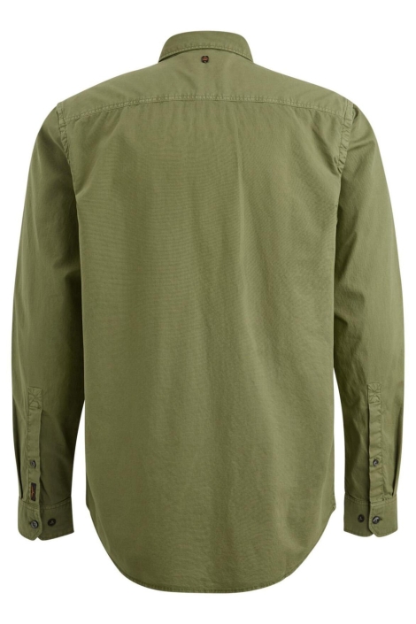 PME legend groene heren overhemd | Achteraanzicht