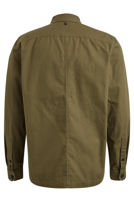 PME legend groene heren overhemd | Achteraanzicht