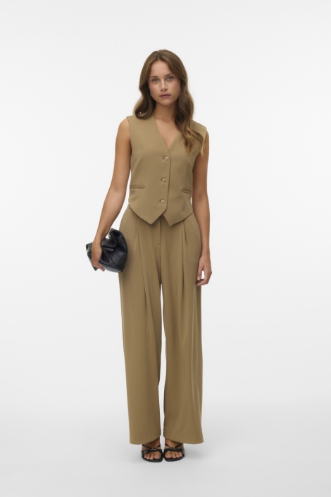 Vero Moda groene dames broek | Model