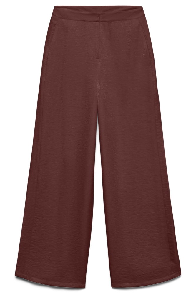 Vero Moda bordeaux dames broek | Vooraanzicht