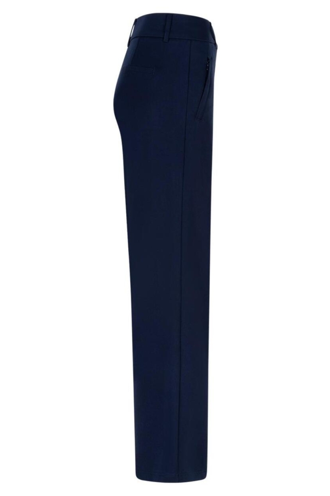 Red Button blauwe dames broek | Zijaanzicht