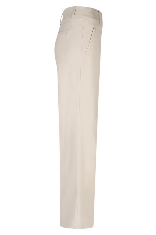 Red Button beige dames broek | Zijaanzicht