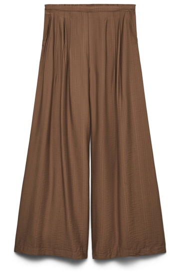 Vero Moda Broek VMJOSS MAYA HW SUPER WIDE PANT WVN 10349182 COCOA BROWN