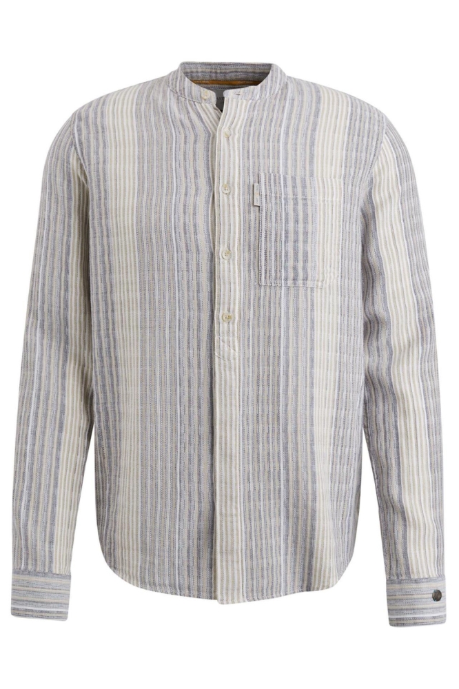 Cast Iron witte heren overhemd | Vooraanzicht