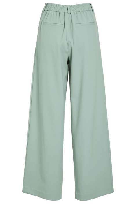 Vila groene dames broek | Vooraanzicht