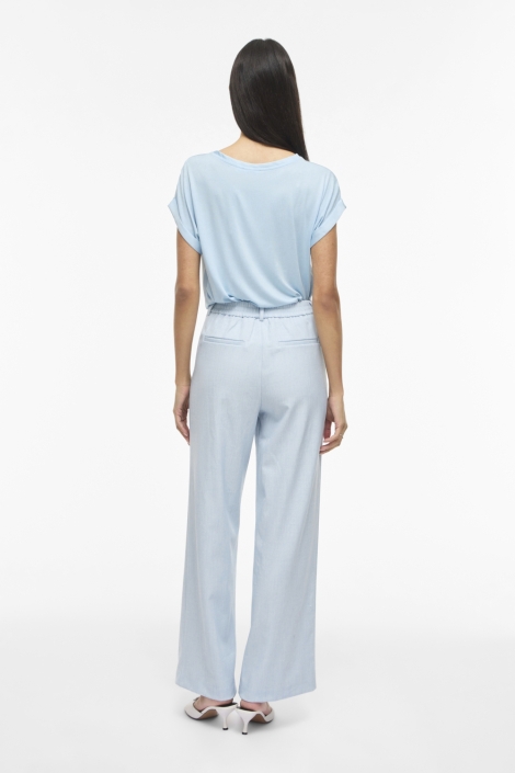 Vila blauwe dames broek | Model