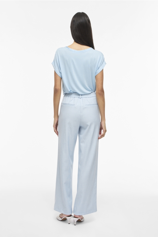 Vila blauwe dames broek | Model