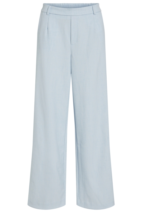 Vila blauwe dames broek | Vooraanzicht