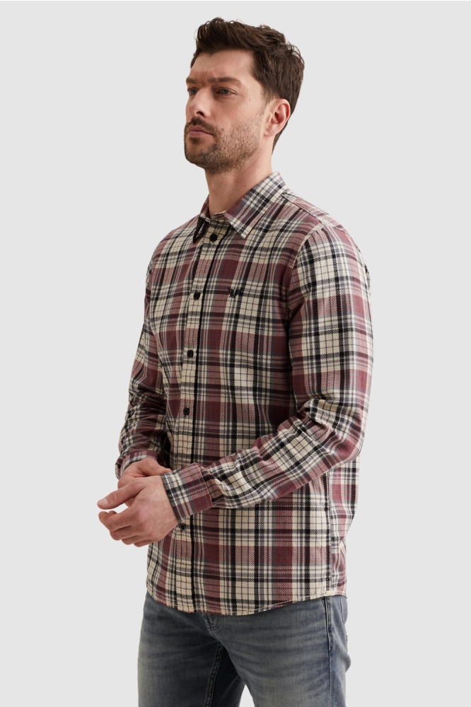 PME legend roze heren overhemd | Model zijaanzicht