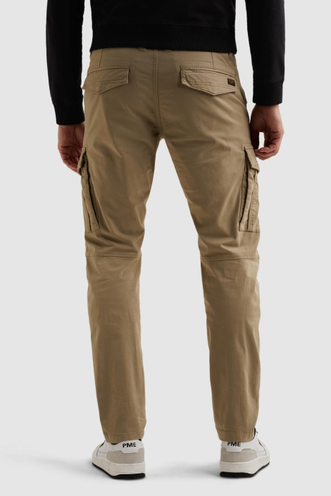 PME legend beige heren broek | Model achteraanzicht