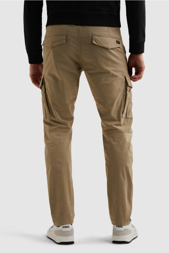 PME legend beige heren broek | Model achteraanzicht