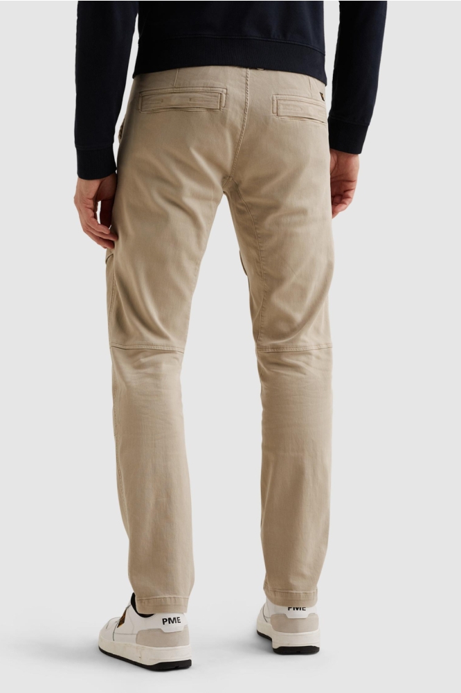 PME legend beige heren broek | Model achteraanzicht
